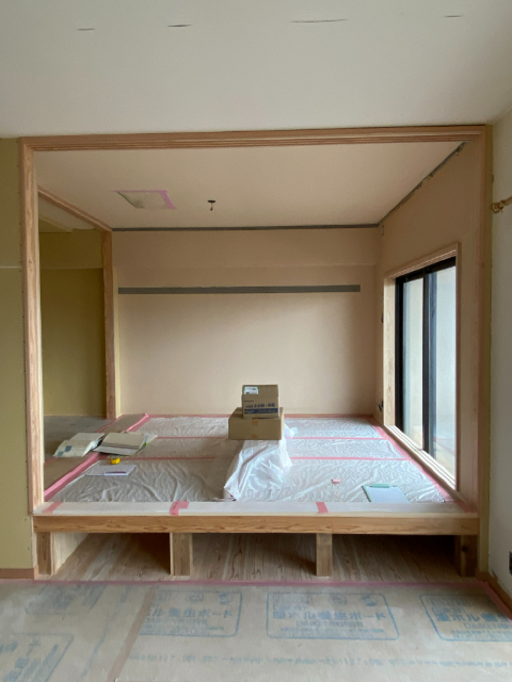 マンションリノベーション_小上がり和室