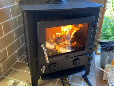 薪ストーブ設置