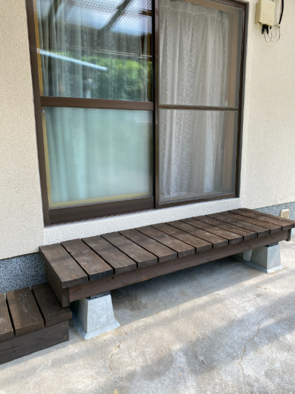 濡れ縁完了