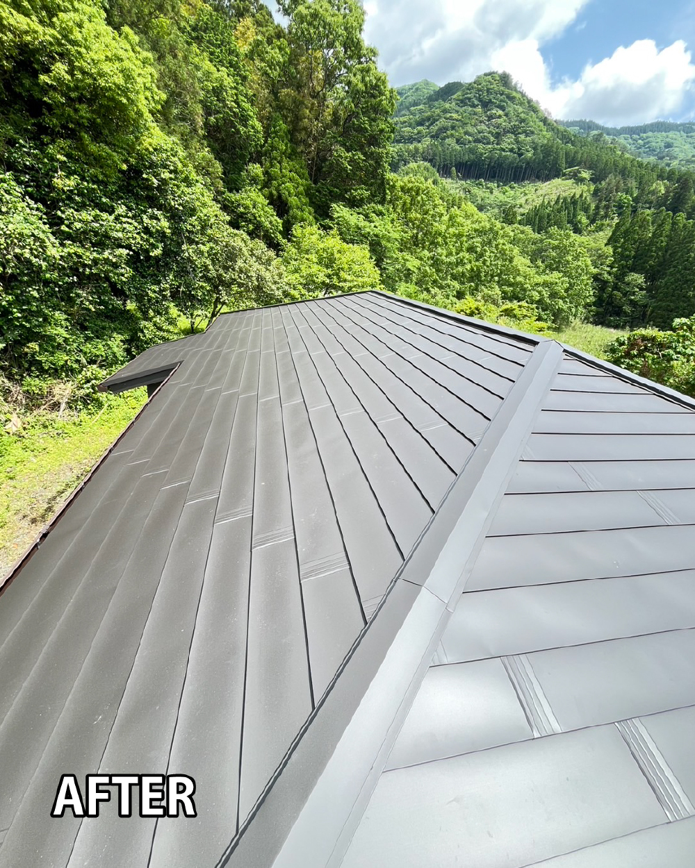 屋根リフォーム_ガルバリウム鋼板
