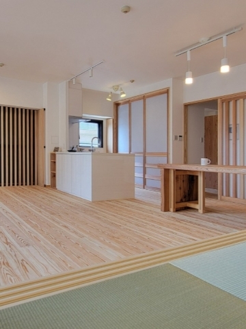 無垢材マンションリノベーション