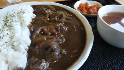 上津江発：ジビエカレー