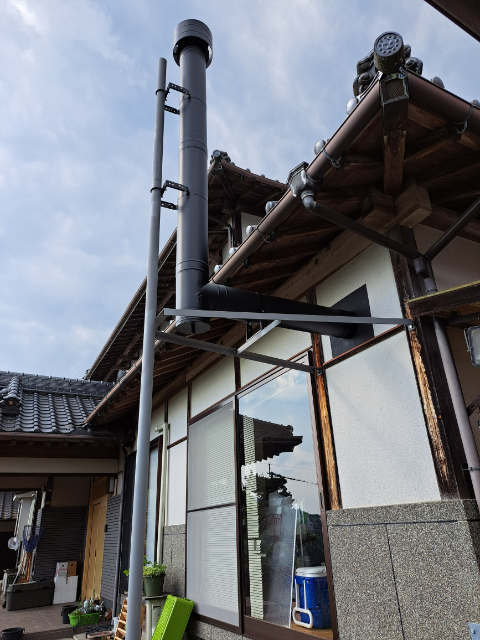 薪ストーブの設置_日田市