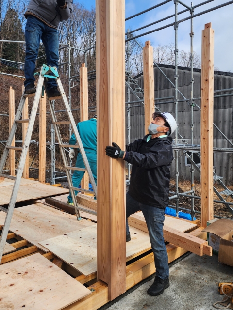 建て方_大分県新築